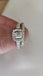 IGI Center Stone EST 0.70 CT Emerald Diamond, H-I, VS2-SI1