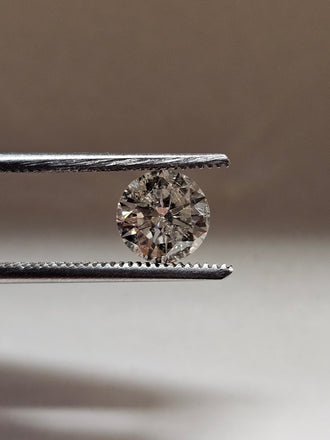 1.27 CT Natural Treated Round Brilliant J-K I2