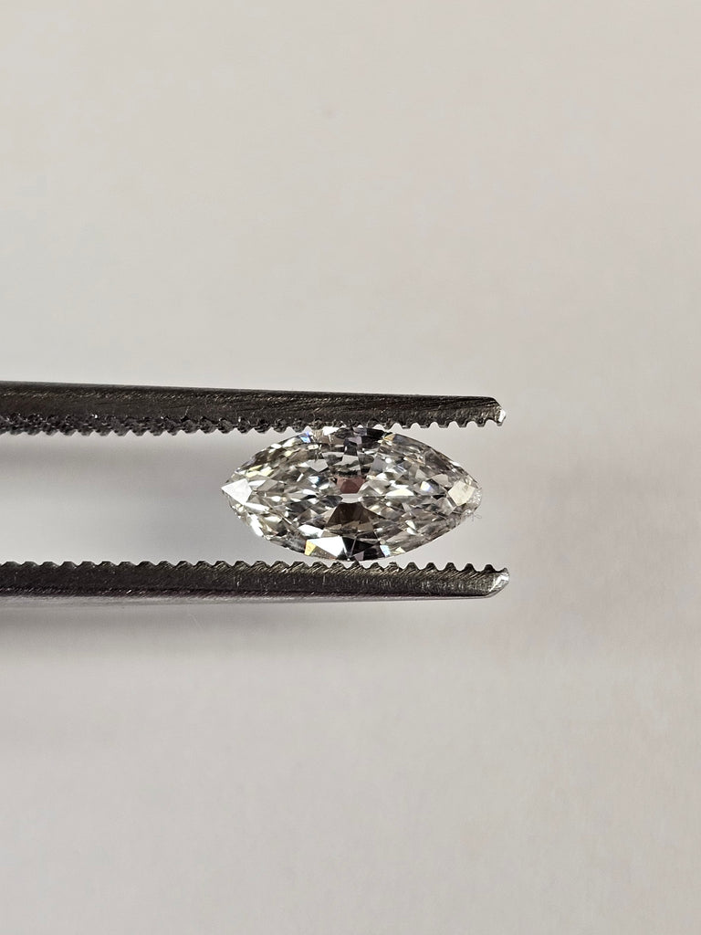 0.51 CT Natural Antique Marquise F I1