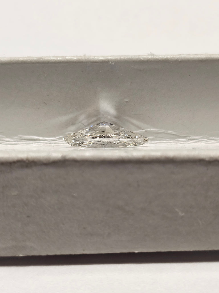 1.35 CT Natural Marquise Cut K I2