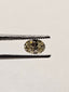 0.65 CT Natural Oval Cut Fancy Yellow - SI2