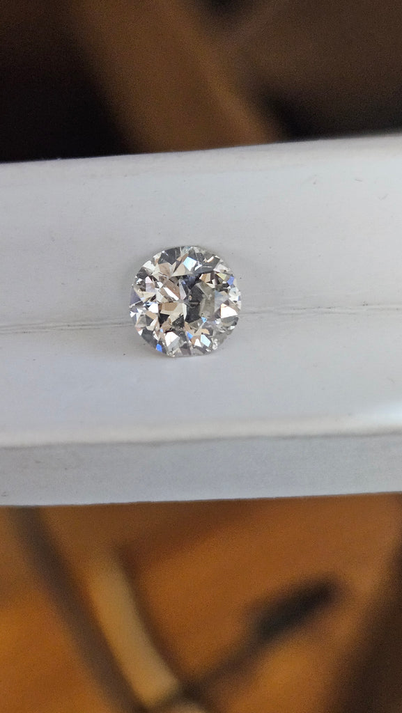1.17 CT Natural Old European Cut Diamond, J-K, I1