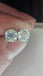 1.60 TCW Natural Round Diamond Studs G-H I1-I2