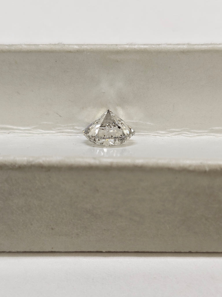 GIA 1.52 CT Natural Round Brilliant, G I1 -64