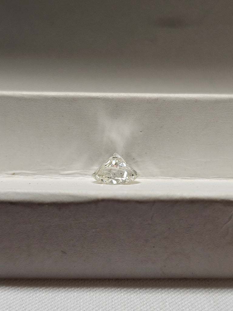 GIA 1.13 CT Natural Round Brilliant, J I1