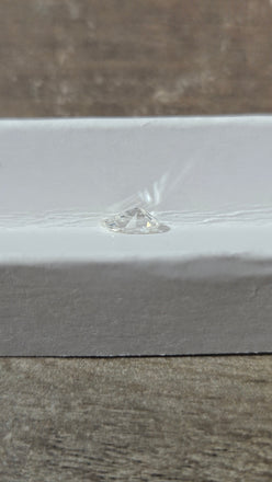 0.51 CT Natural Pear Shape F I1