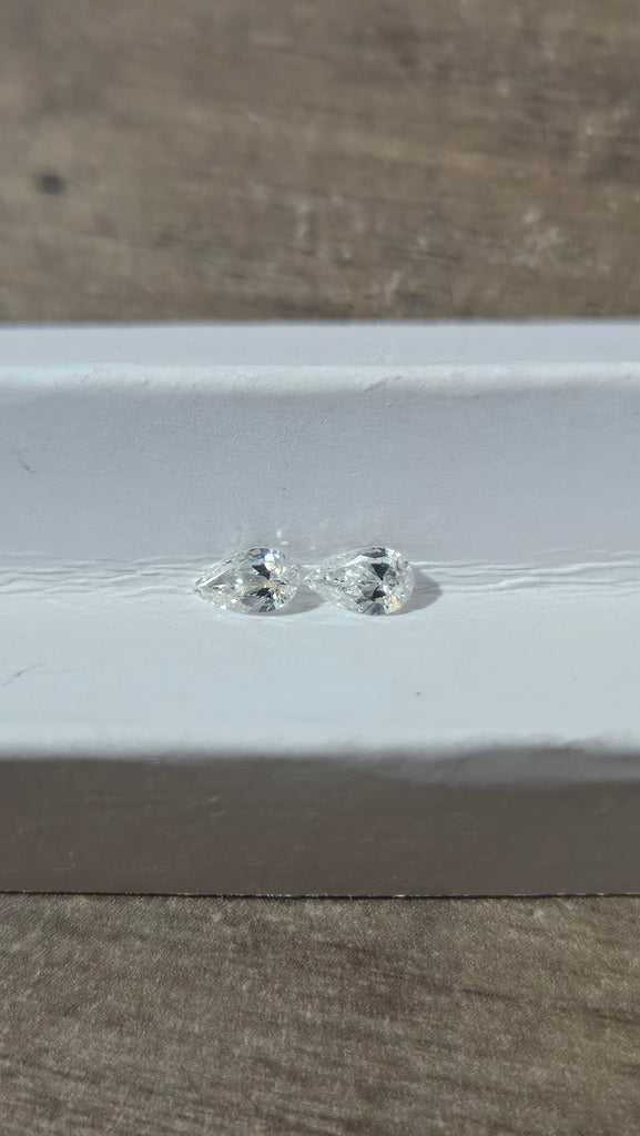 0.42 CTW Pear Shape Match G-H VS