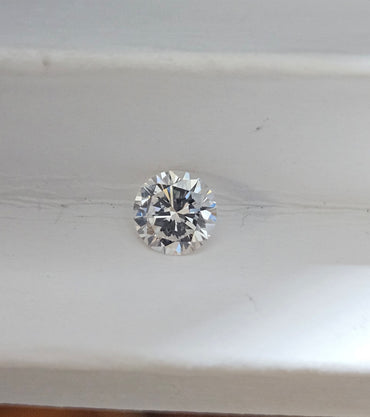 0.52 CT Natural Round Brilliant HI VS2