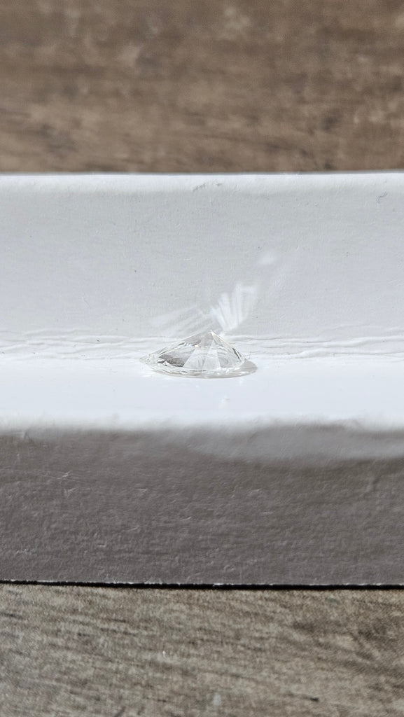 0.50 CT Natural Pear cut H SI1-SI2