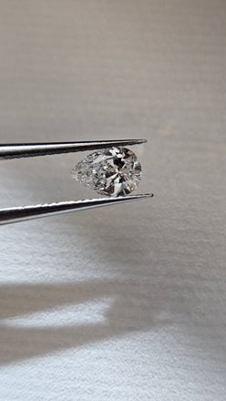 0.50 CT Natural Pear cut H SI1-SI2
