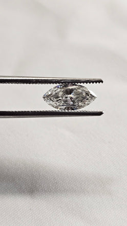 GIA 1.14 CT Natural Marquise I SI2 Drilled