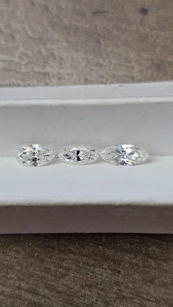 1.08 CTW Natural Marquise Parcel White SI+ AVG 0.36