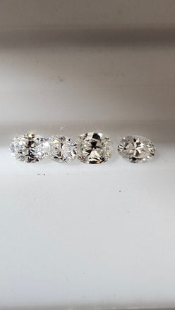 0.94 TCW Natural Oval Parcel SI+ AVG .23