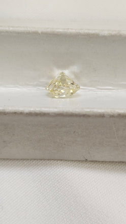 1.25 CT Natural Old Cut Fancy-like Yellow VS1