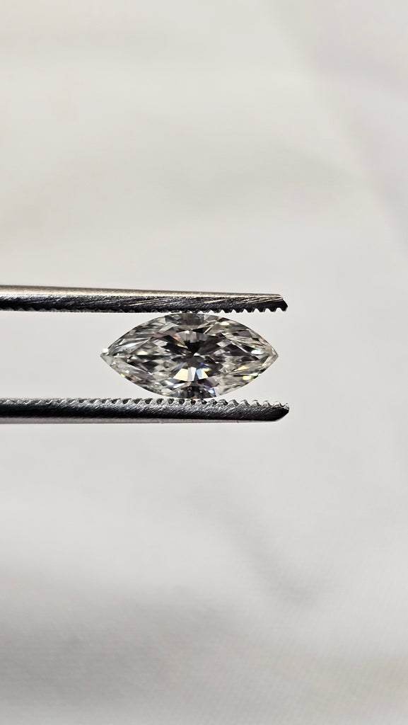 GIA Natural 1.00 CT Marquise Diamond, J, SI2