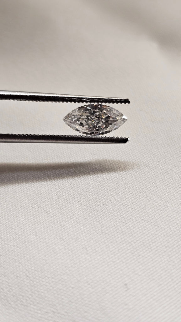 GIA 1.01 CT Natural Marquise Diamond, E, I1