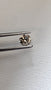 0.62 CT Natural Round Brilliant Brown SI2