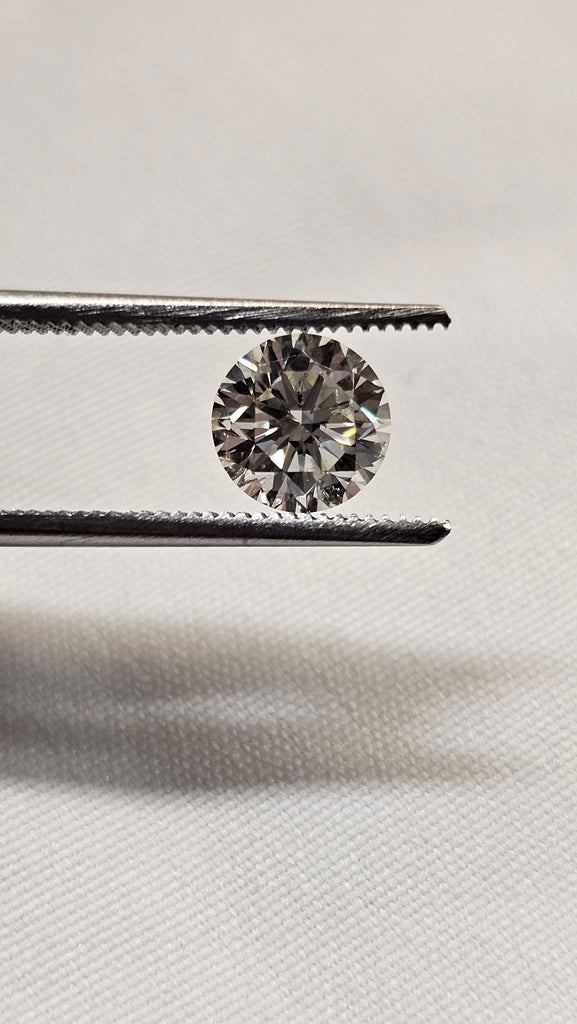 1.57 CT Natural Round Brilliant LM I1