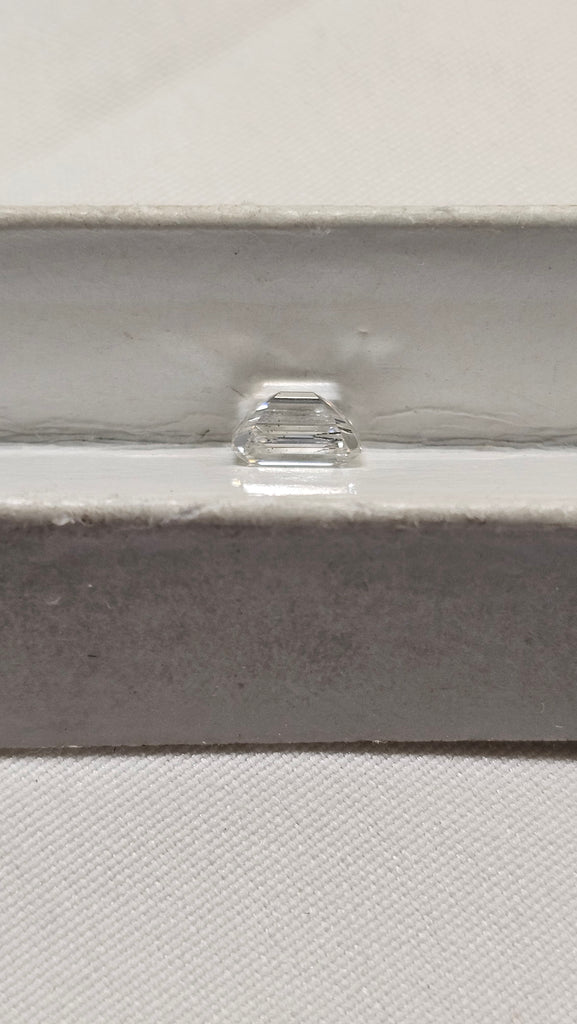 GIA 1.00 CT Natural Emerald Cut G SI2 VG VG