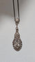 EST 2.00 CTW Natural Diamond Antique Necklace White VS Goods