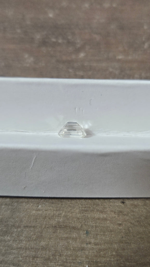 0.74 CT Natural Emerald Cut GH VS * Chipped *