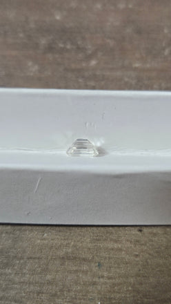 0.74 CT Natural Emerald Cut GH VS * Chipped *