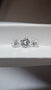 0.81 TCW Natural Old european Cut parcel White VS AVG .27 ( 3 stones )