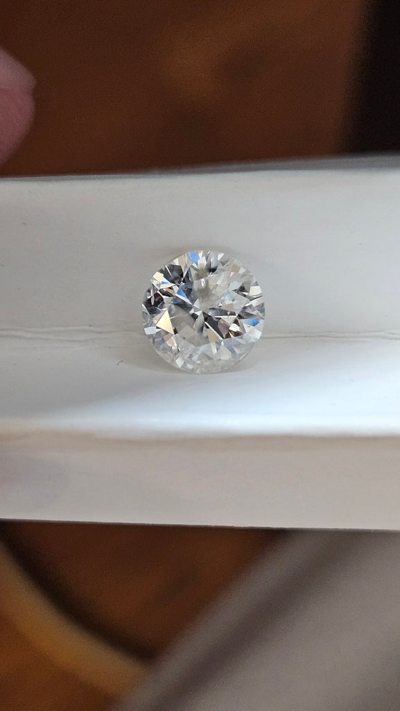 1.52 CT Natural Round Brilliant Cut HI+ I2 425PPC