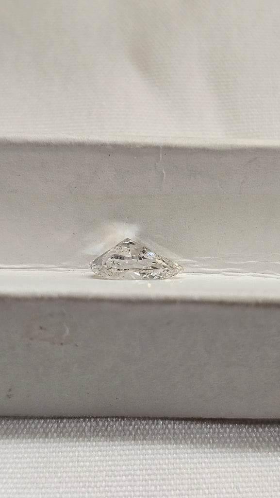GIA 1.00 CT Natural Pear Brilliant I I2