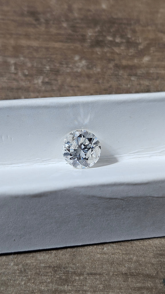 1.15 CT Natural Round Brilliant I I2