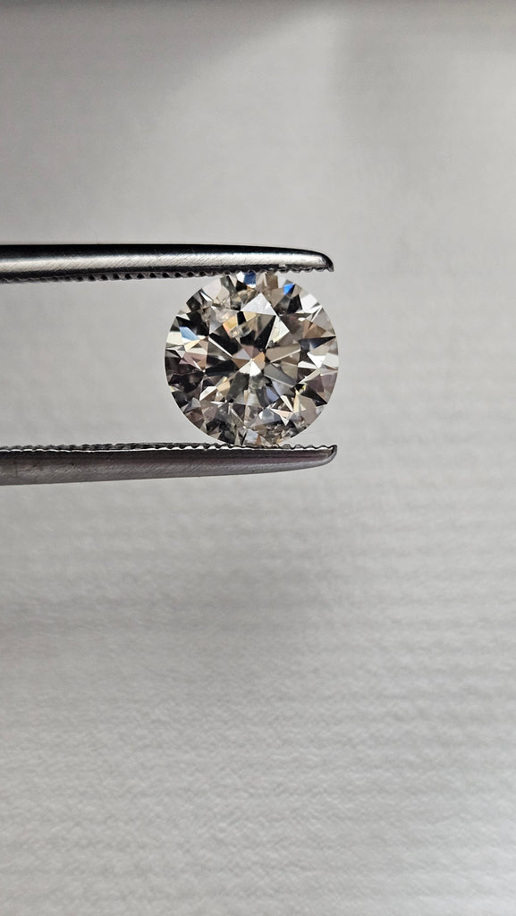 1.70 CT Natural Round Brilliant JK I1-I2