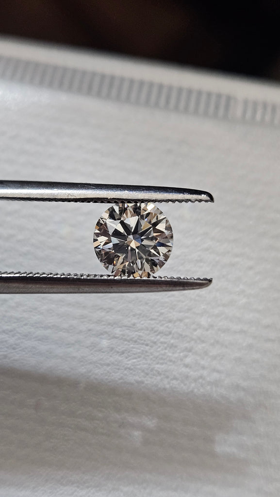 GIA 1.02 CT Natural Round Brilliant Cut F SI2 VG VG VG