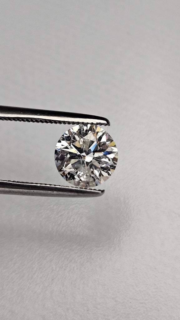 1.55 CT Natural Round IJ I2