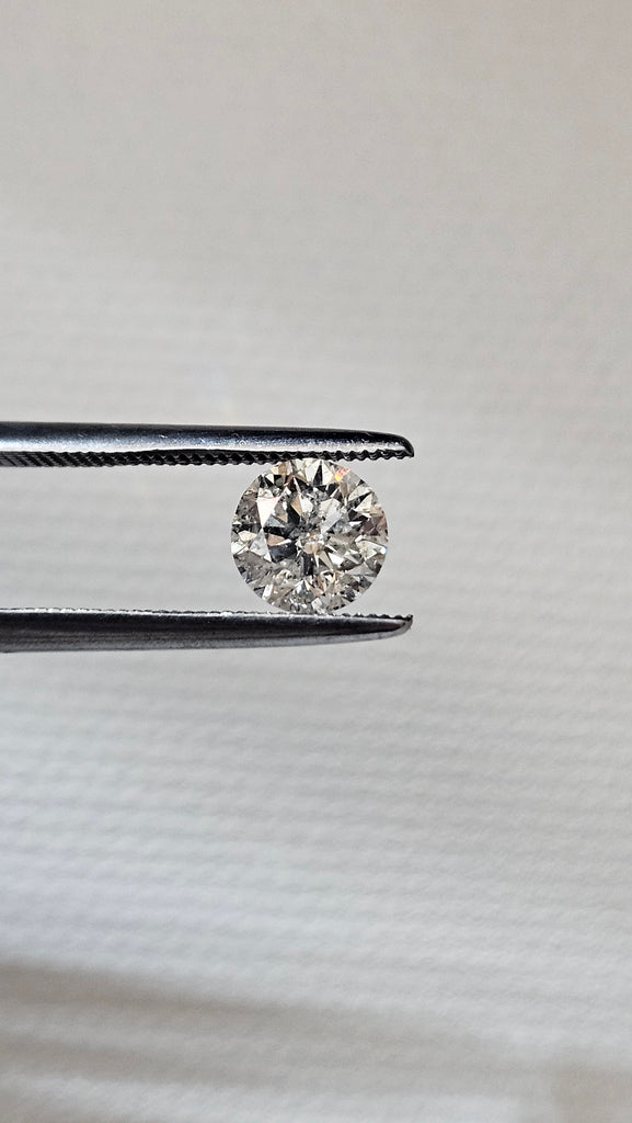 1.09 CT Natural Round Brilliant IJ Imperfect