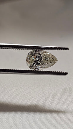 GIA 1.50 CT Natural Pear Brilliant Cut L SI2