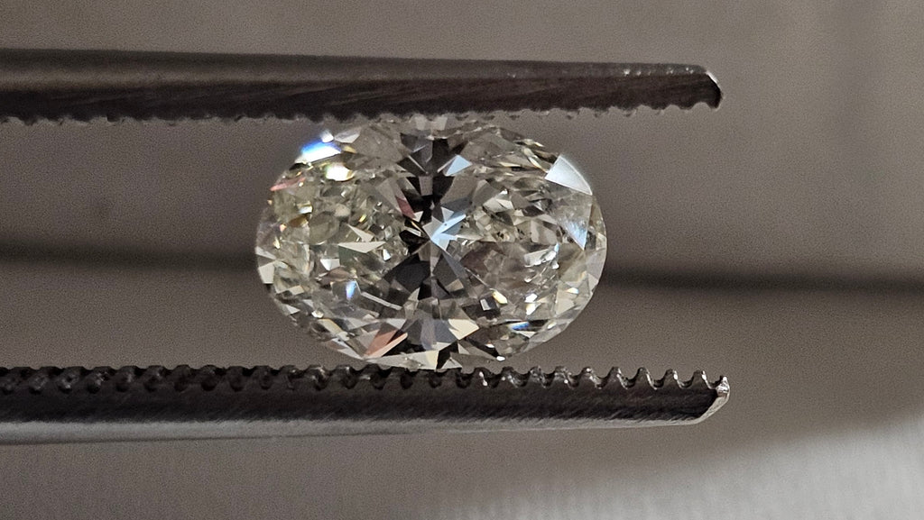 1.20 CT GIA Brilliant Oval Natural Diamond X VG J SI 2