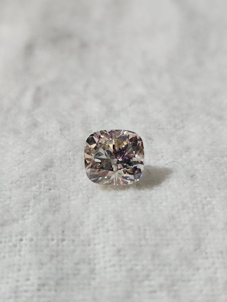 1.52 CT Natural Cushion Cut Treated I1-SI2