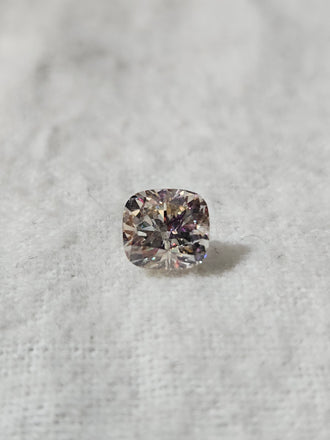 1.52 CT Natural Cushion Cut Treated I1-SI2