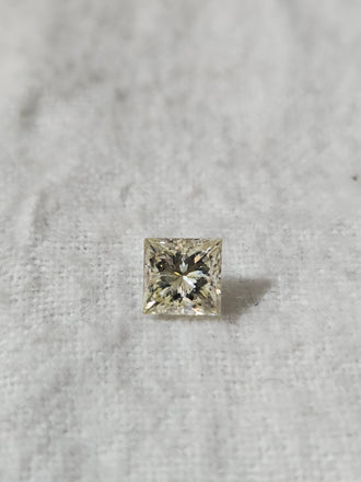 1.06 CT Natural Princess Cut Treated I1