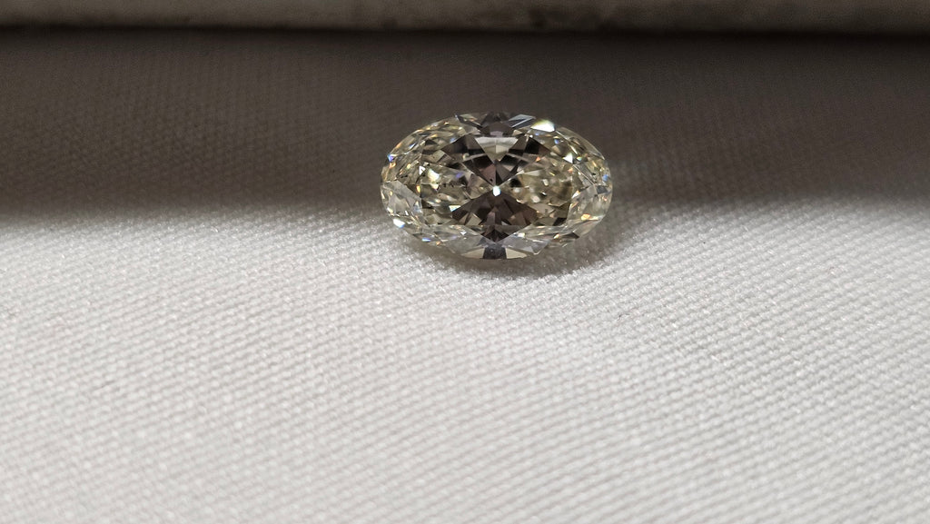 1.29 CT GIA Oval Cut Natural Diamond L SI2