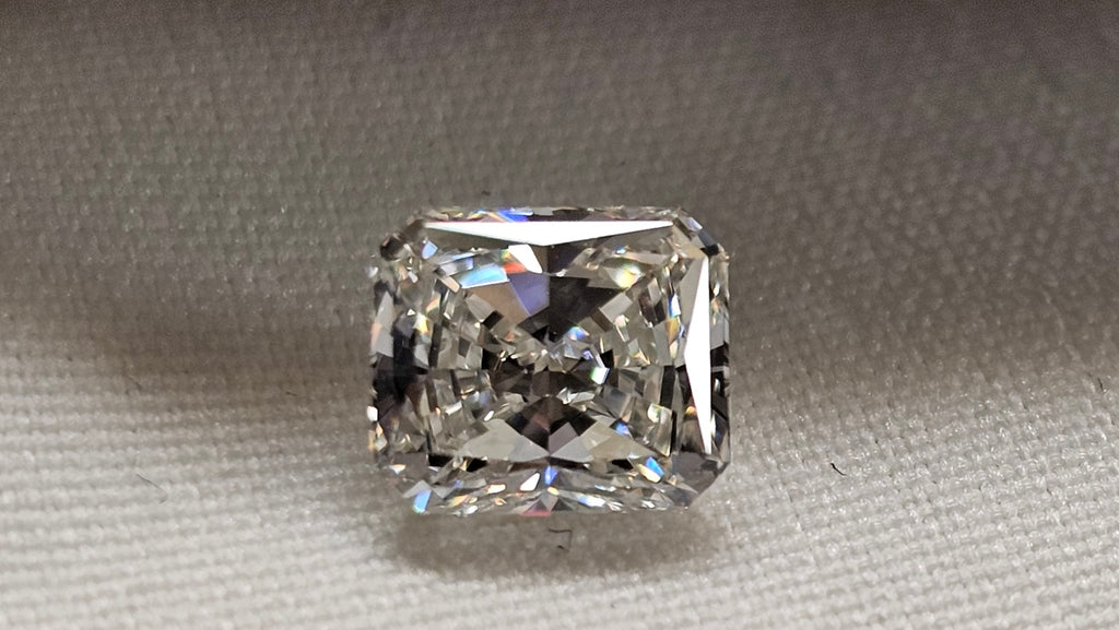 1.23 CT GIA Radiant Cut Natural Diamond I VS1