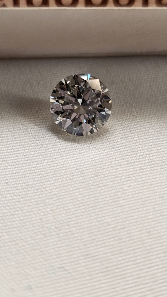 2.04 CT GIA Round Brilliant Cut Natural Diamond J SI2 XXX