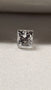0.70 CT Natural Princess Cut G+ SI2