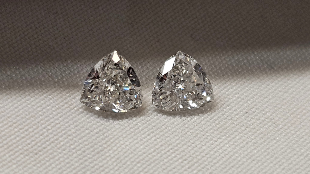 1.20 CT Trillion Cut Match H I1-I2