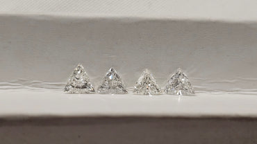 0.83 CT Trillion Cut Natural Diamond Parcel Match I-J SI1
