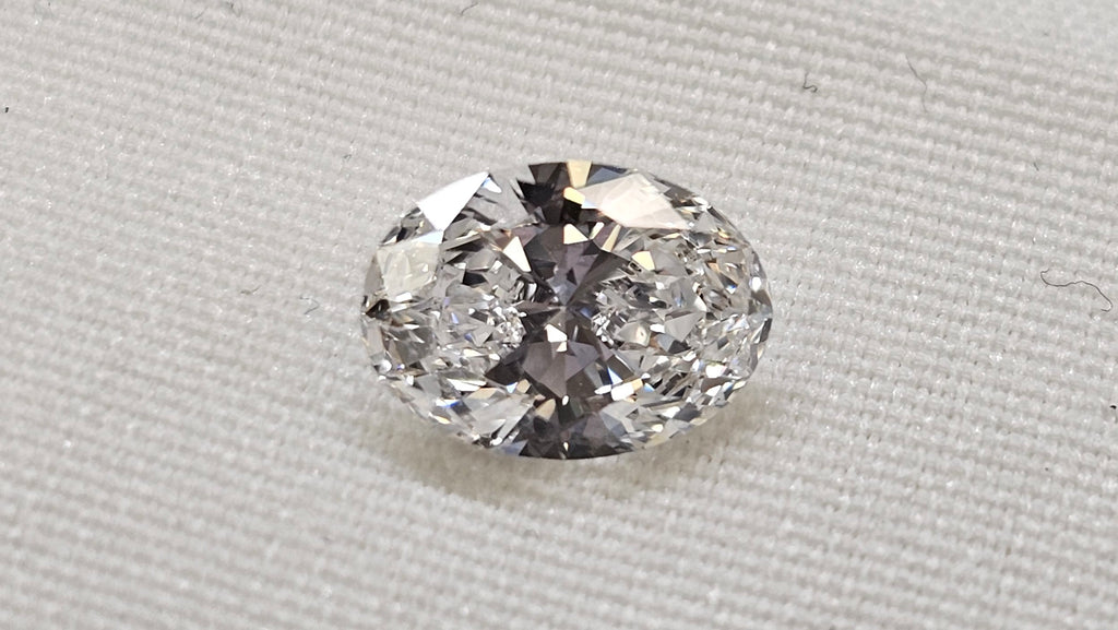 1.01 CT GIA Oval Cut Natural Diamond D SI1 EX VG