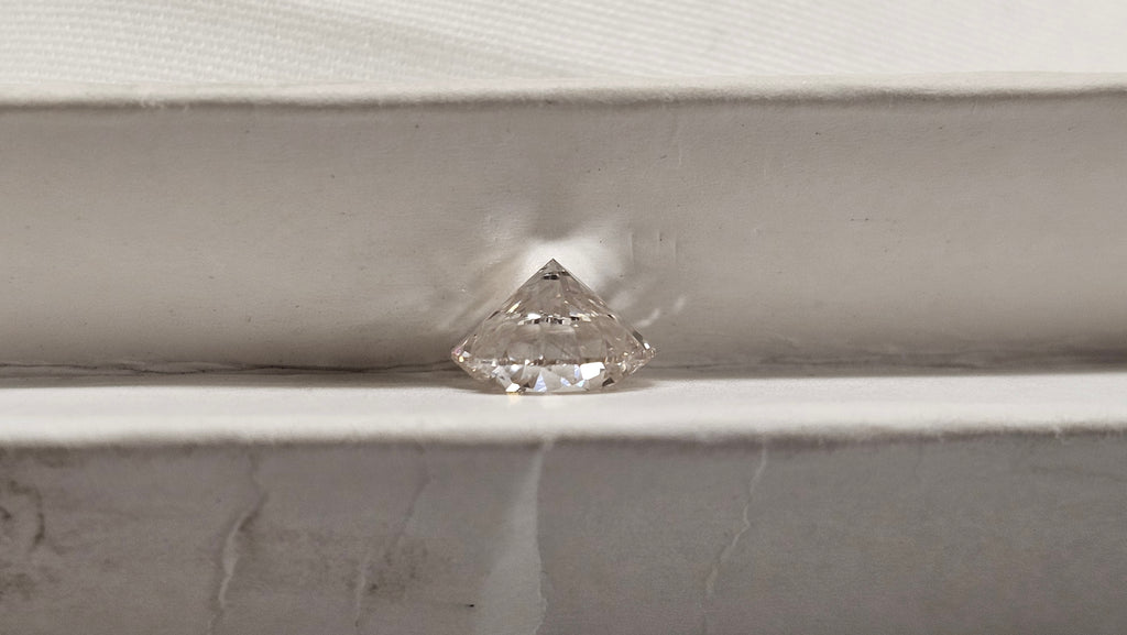 1.51 CT GIA Round Brilliant Natural Diamond J SI2 XXX