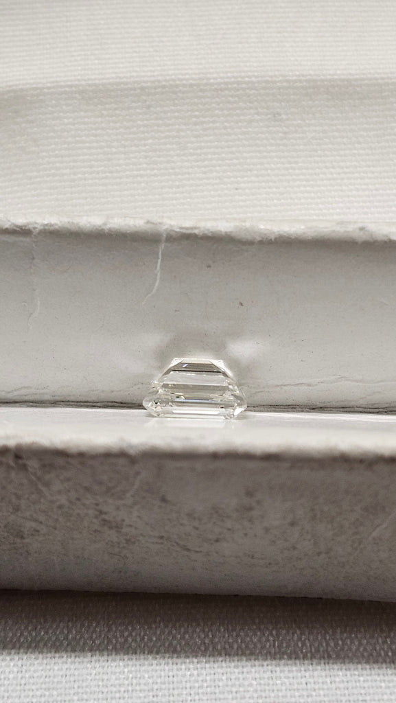 1.00 CT GIA Emerald Cut Natural Diamond I VS2