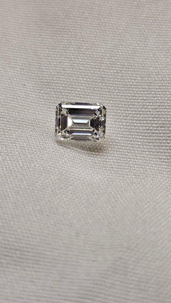 1.00 CT GIA Emerald Cut Natural Diamond I VS2