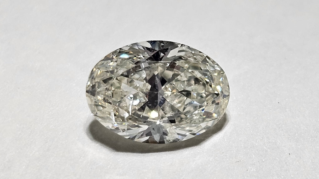 1.50 CT Oval Cut Natural Diamond J SI2